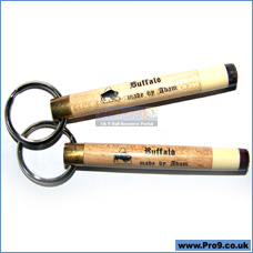 Buffalo Cue Tip Key Ring