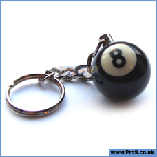 Key Ring 8 Ball