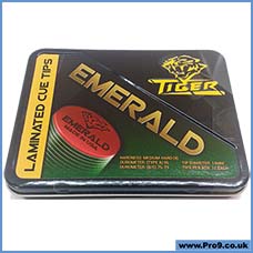 12 Tiger Emerald Tips